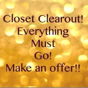 MAKE ME AN OFFER! I won’t decline offers